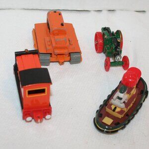 Vtg. (4) Thomas Tank Engine & Friends Diecast Magnetic Trains Ertl Lot 6 1990's
